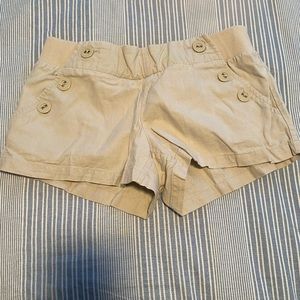 Linen shorts